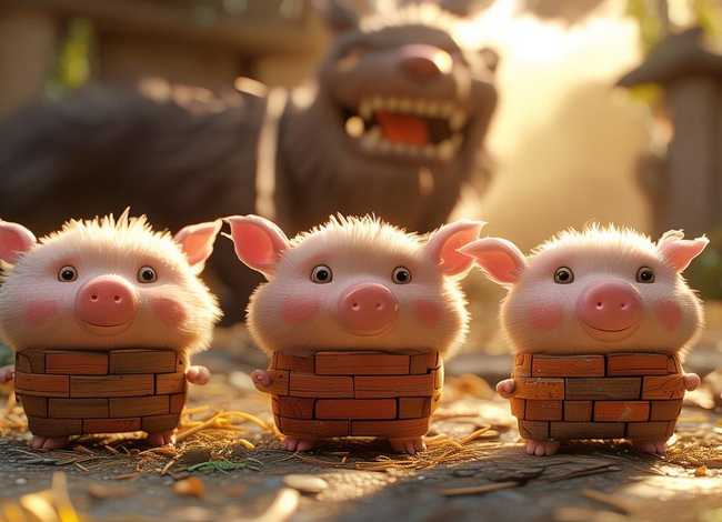 儿童绘本故事推荐三只小猪 绘本推荐三只小猪的真实故事 儿童绘本故事推荐三只小猪 绘本推荐三只小猪的真实故事