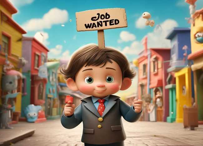 儿童故事《小孩找工作》 儿童找工作求职