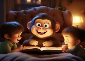小猴子讲故事，小猴子讲故事 睡前故事