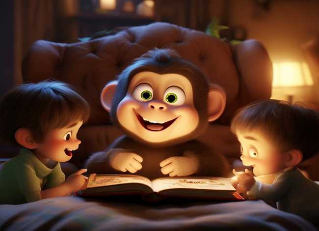 小猴子讲故事，小猴子讲故事 睡前故事