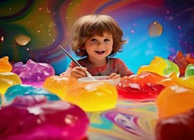 果冻儿童画 - 果冻儿童画画