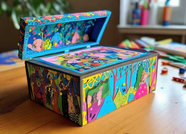 儿童故事盒制作；幼儿故事盒制作diy