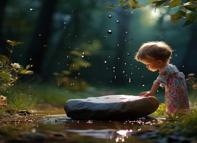 儿童童话故事睡前故事水滴石穿 - 水滴石穿少儿故事