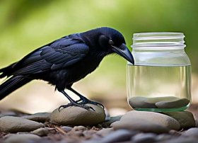 乌鸦喝水儿童故事简短版、乌鸦喝水幼儿简短故事