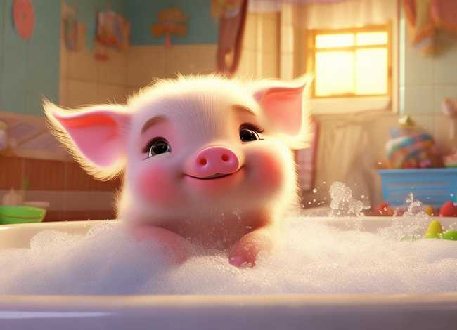 小猪洗澡睡前故事 小猪洗澡睡前故事免费听