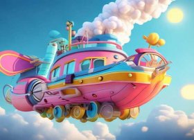 儿童故事飞行船 - 飞船儿童版