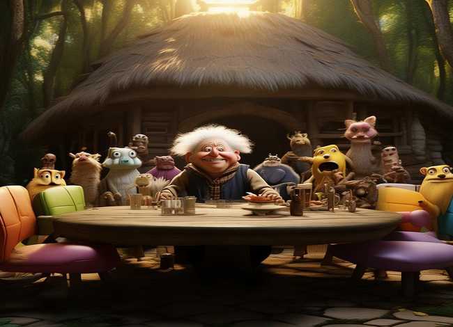 怪老头儿绘本故事 - 怪老头儿绘本故事内容