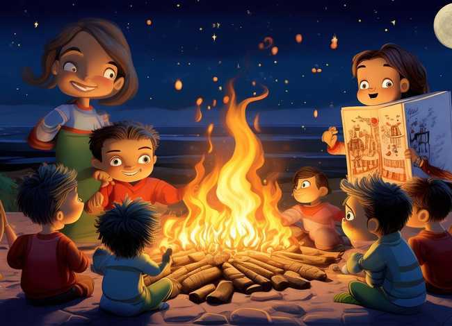 儿童睡前故事火烧赤壁、火烧赤壁幼儿故事