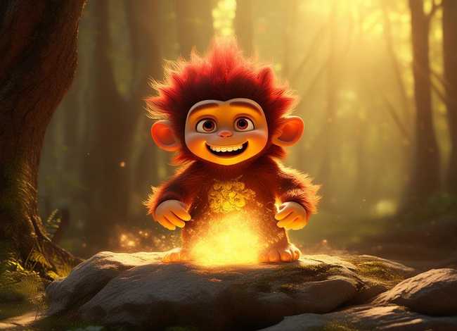 儿童睡前故事孙悟空美猴王出世、美猴王孙悟空的故事