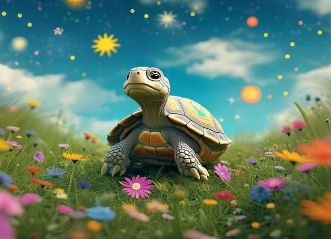 小乌龟的梦想看图写话二年级 - 小乌龟的梦想看图写话二年级上册
