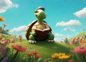 儿童故事聪明的乌龟视频（幼儿故事聪明的乌龟视频）