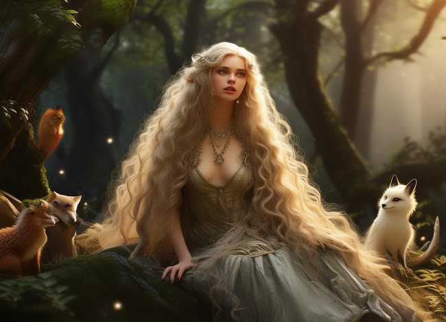 长发公主讲故事，讲长发公主的故事