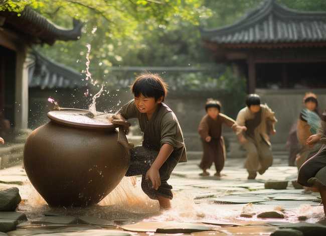 司马光砸缸儿童故事说了什么事（司马光砸缸的故事主要讲了什么？）