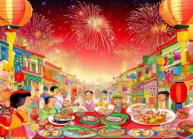 春节的故事英文简介（春节的故事英文简介怎么写）