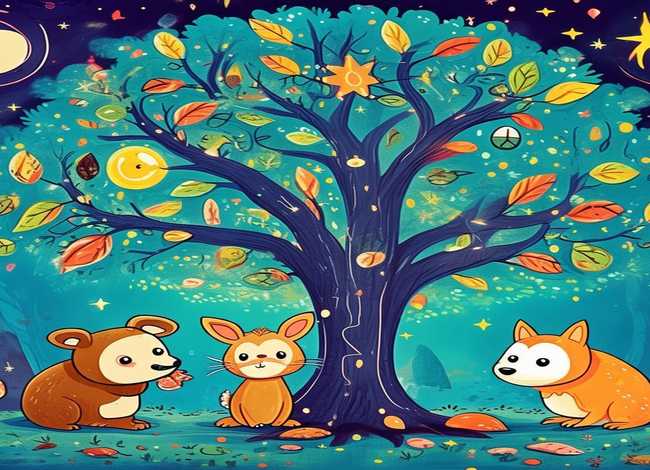 动物的故事绘画、动物的故事绘画图片二年级