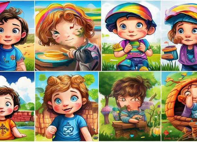 四年级儿童画图片、四年级儿童画图片大全获奖