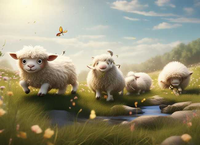 儿童故事三只羊原版（幼儿故事三只羊在线听）