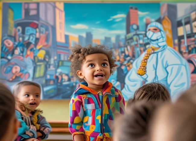 儿童讲身边抗疫英烈故事 - 幼儿抗疫英雄故事演讲