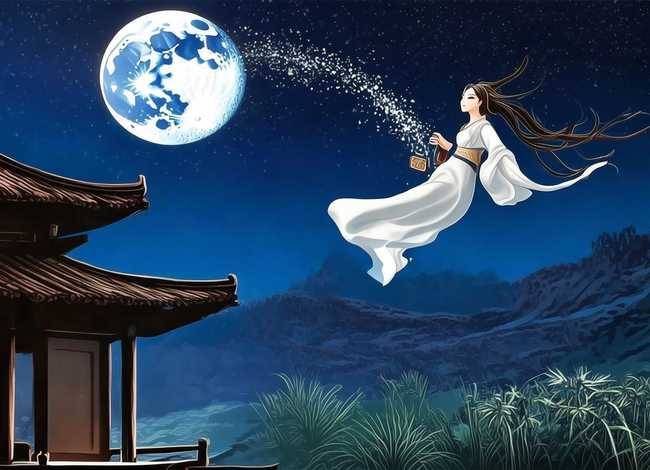 嫦娥如何奔月儿童故事 神话故事嫦娥是如何奔月的