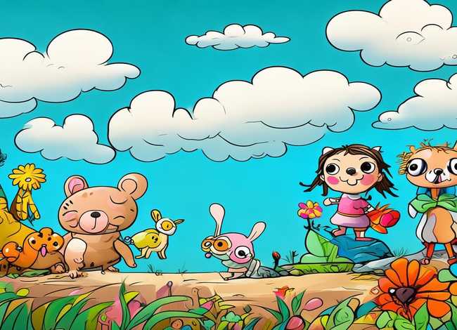 儿童绘图故事3-6岁、幼儿图画故事绘本