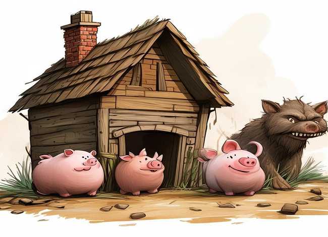 我想听故事三只小猪，我想听故事三只小猪作文