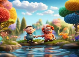 朋友故事绘本（绘本故事《朋友》）