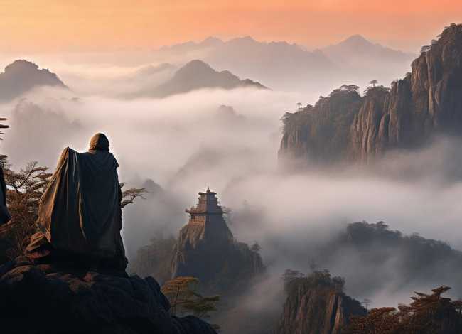 黄山 故事，黄山故事传说75字