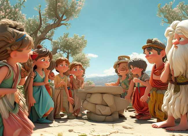 希腊神话故事儿童版本英文（希腊神话故事英文版简短）