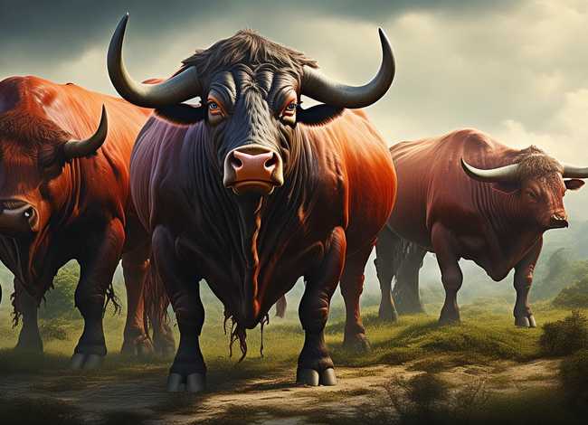 三头公牛的视频故事；三头公牛的视频故事大全