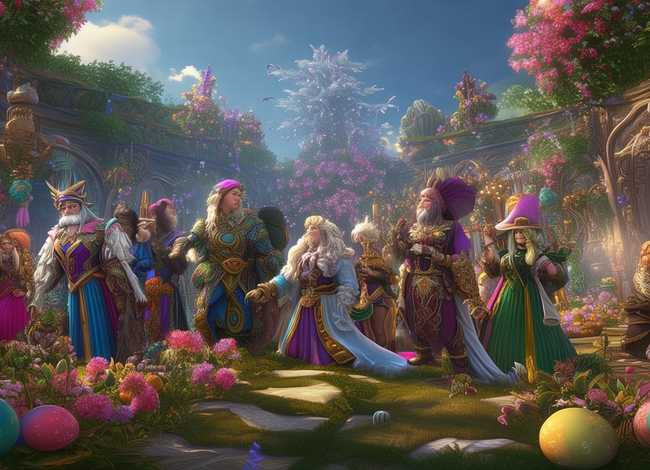 复活节贵族的花园、魔兽世界复活节的贵族成就