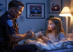 儿童睡前警察叔叔故事 - 睡前故事幼儿故事大全警察