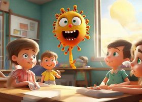 流感病毒儿童故事 - 流感病毒的故事