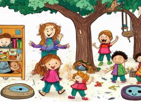 儿童故事简笔画幼儿园 - 幼儿小故事简笔画