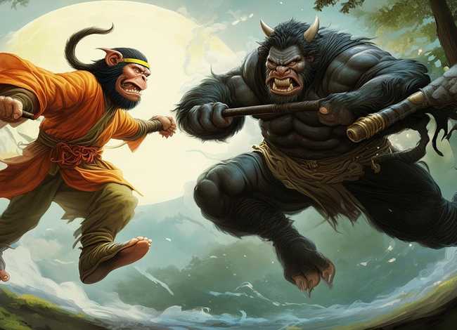 牛魔王大战孙悟空儿童故事(孙悟空大战牛魔王故事西游记) 牛魔王大战孙悟空儿童故事(孙悟空大战牛魔王故事西游记)