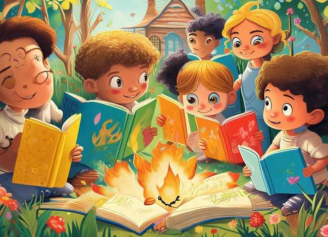 儿童英文小故事手绘；少儿英文小故事