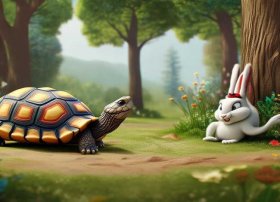 五岁儿童故事龟兔赛跑；幼儿故事龟兔赛跑