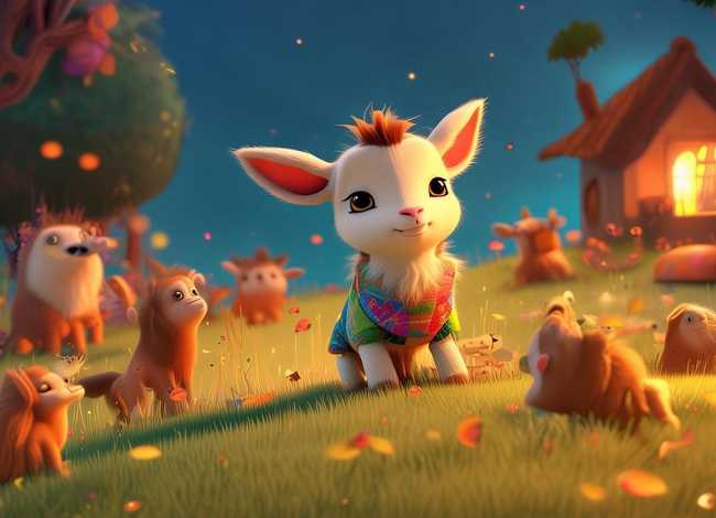 儿童故事睡前童话机智的小山羊（故事大全 睡前故事机智的小山羊）