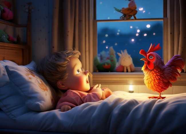 儿童睡前故事半夜鸡叫在线听（幼儿故事在线听睡前半夜鸡叫）