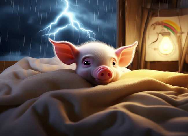 害怕打雷的小猪的睡前故事（害怕打雷的小猪的睡前故事在线听）
