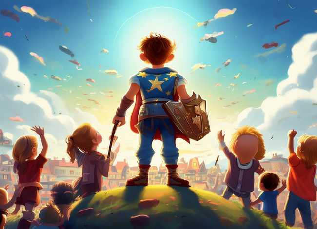 儿童英雄小故事视频（少儿英雄简短小故事视频）