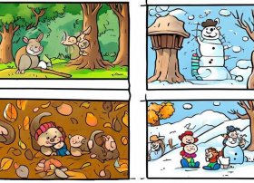 幼儿故事四格连环画 幼儿故事四格连环画怎么画