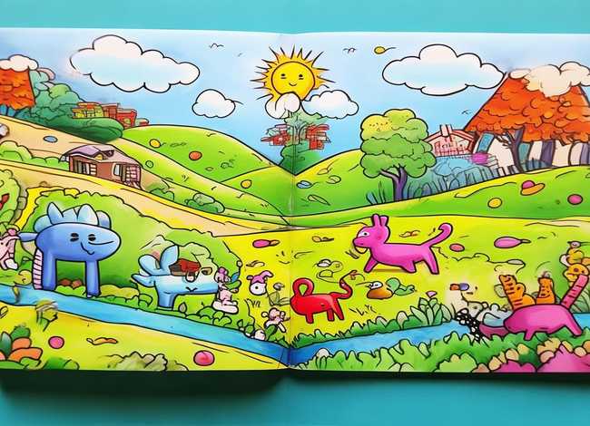 儿童绘本图片简单；儿童绘本图片简单大全