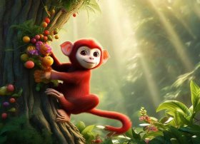 小红猴子的故事 - 小红猴子的故事内容