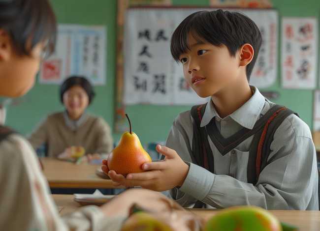 孔融让梨的故事文字版，孔融让梨的故事文字版大班