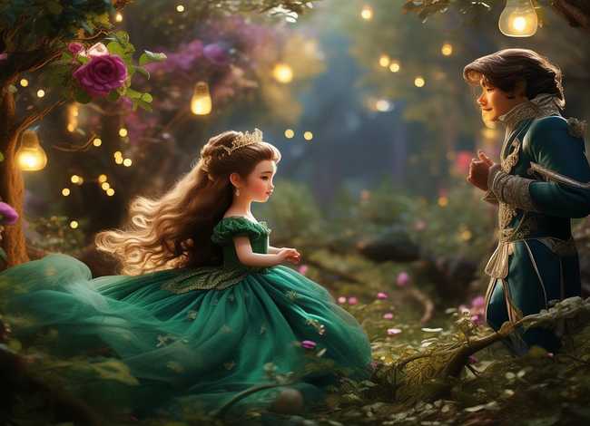 童话公主与王子故事，中文童话公主与王子