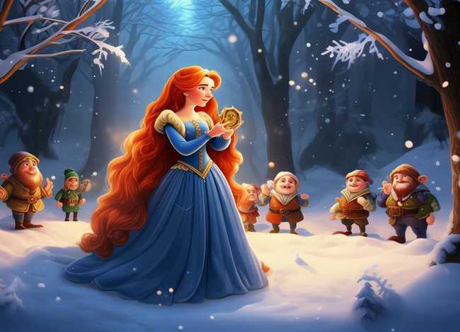 白雪公主儿童故事大全、少儿故事白雪公主