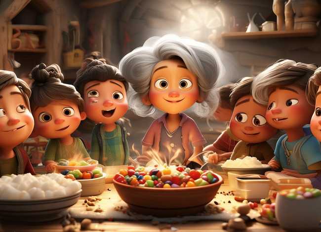 儿童故事甜粥；甜粥故事告诉我们一个什么道理