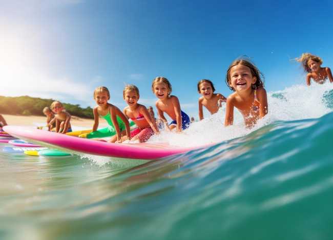 儿童冲浪视频 冲浪儿童画图片大全 儿童冲浪视频 冲浪儿童画图片大全