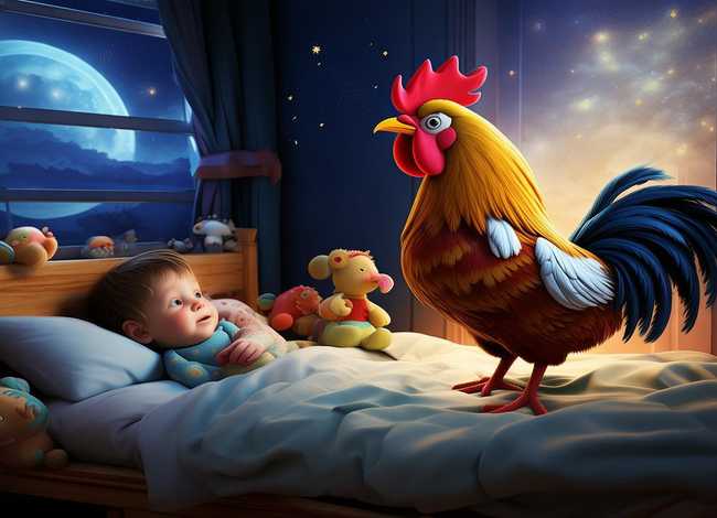 儿童睡前故事6-12岁半夜鸡叫，幼儿故事在线听睡前半夜鸡叫