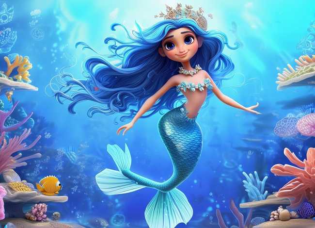 儿童美人鱼故事6-12岁 美人鱼少儿故事